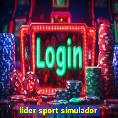 lider sport simulador